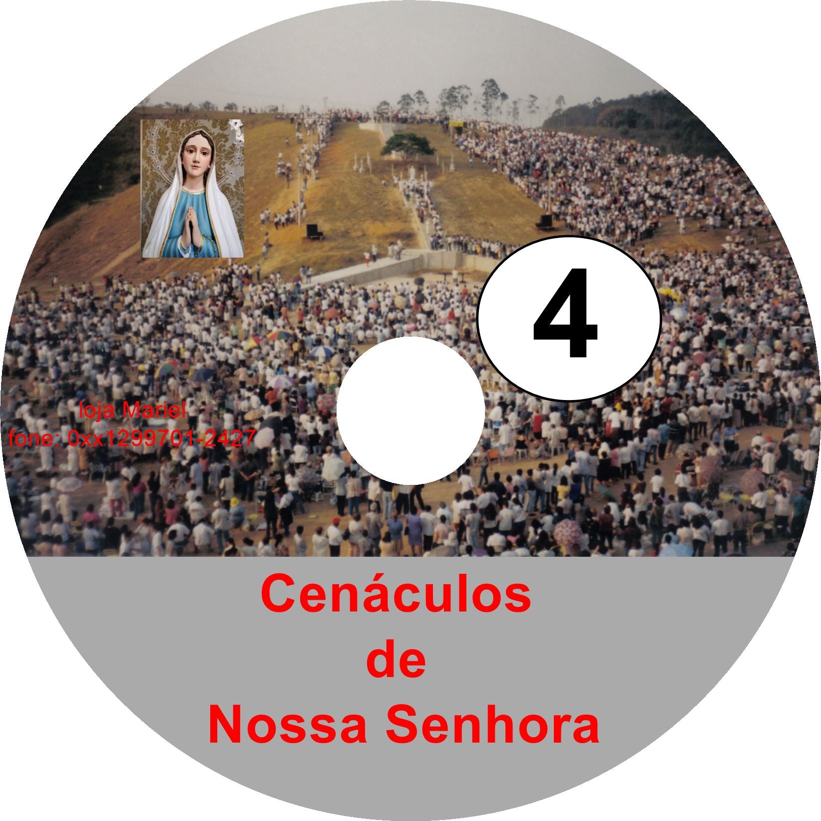 DVD CENACULO DE NOSSA SENHORA 4 DVD CENACULO DE NOSSA SENHORA 4